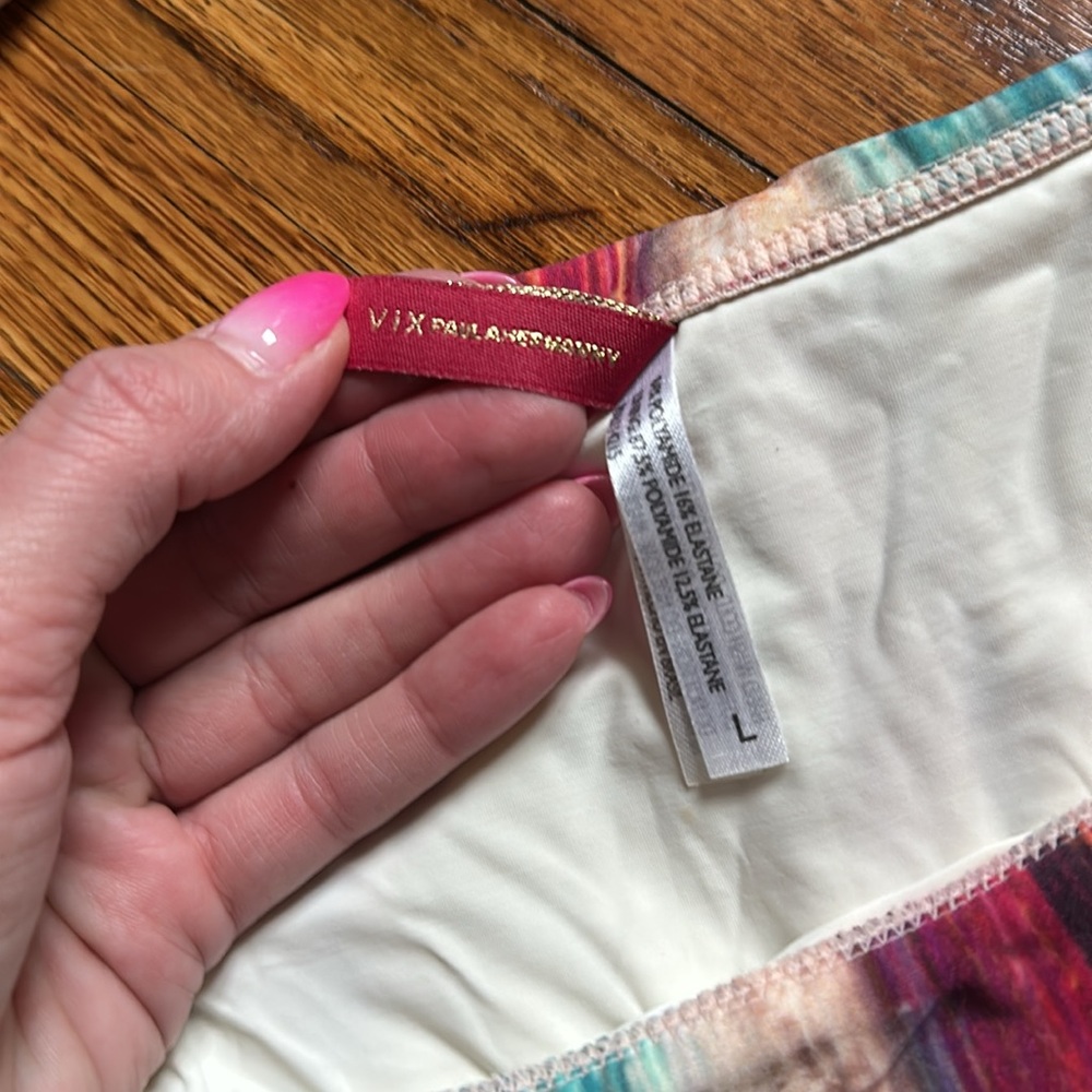 Multicolor Striped Bikini Set - Picture 3 of 5